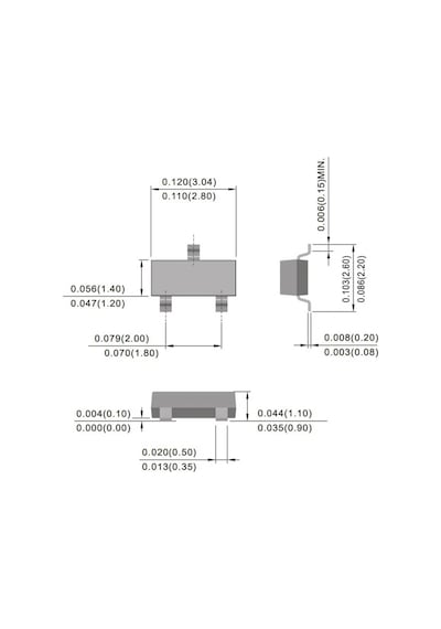 Bc847 Transistör Npn Smd Sot-23