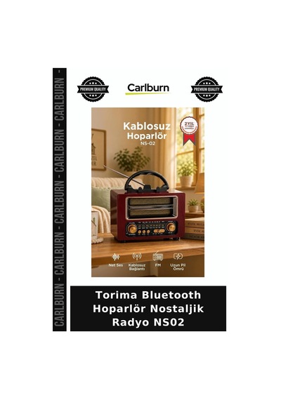 Özel Üretim Torima Bluetooth Hoparlör Nostaljik Radyo Ns02 Hediye Cihazı Cihaz
