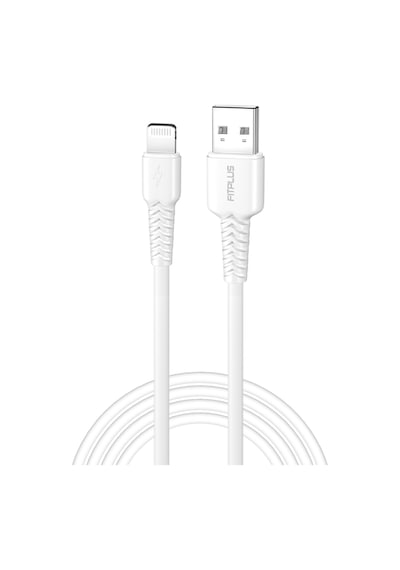 FitPlus Bianca B422 USB - Apple iPhone Uyumlu Lightning Flex Şarj Kablosu 2.4A 1mt
