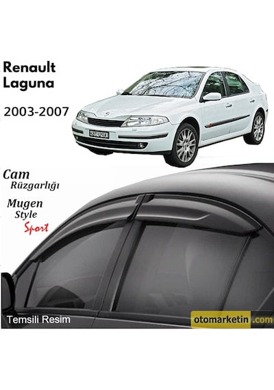 Renault Laguna Mugen Cam Rüzgarlığı 2003-2007