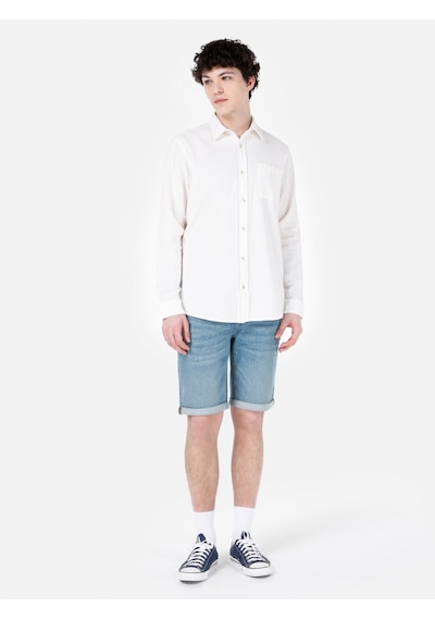 Colin's Colins Normal Kesim Shirt Yaka Cepli Beyaz Erkek Uzun Kol Gömlek Cl1069260 Cl1069260 Q1.v1 Ofw Beyaz Colin's Colins Normal Kesim Shirt Yaka Cepli Beyaz Erkek Uzun Kol Gömlek Cl1069260 Cl1069260 Q1.v1 Ofw Beyaz