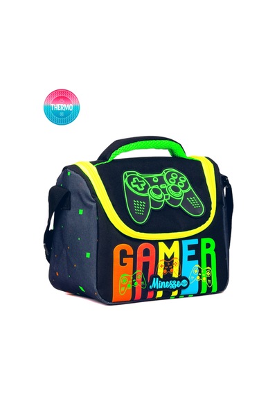 Gamer Desenli Erkek Çocuk 3'lü Okul Çanta Seti