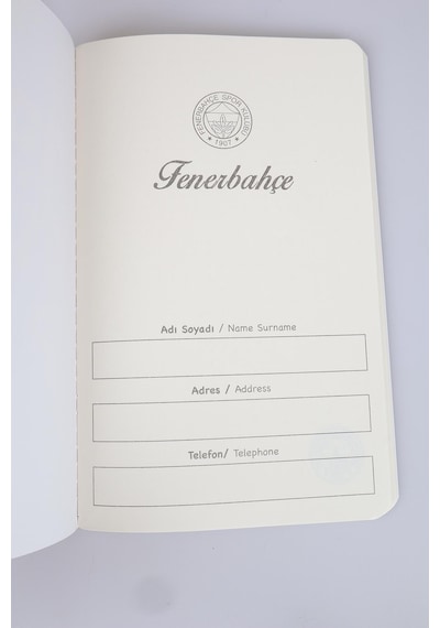 Lisanslı Fenerbahçe Noktalı Defter,kurşun Kalem Ve Kalemtraş Seti Altın