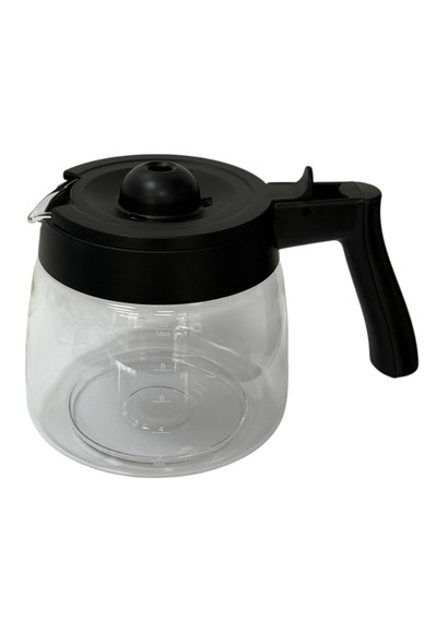 Delonghi Icm16210 Filtre Kahve Makinesi İçin Cam Demlik Siyah
