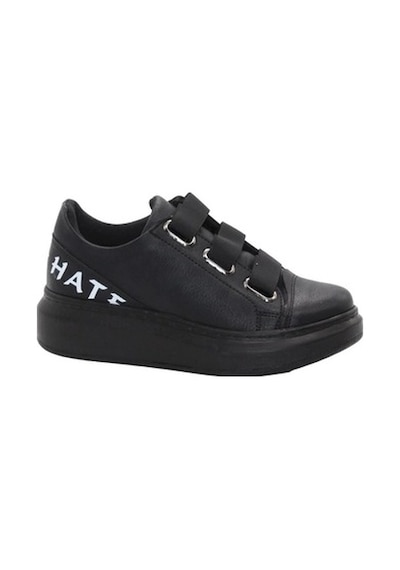 Mergenshoes 0328 Siyah Dikişli Günlük Kadın Spor Ayakkabı Siyah