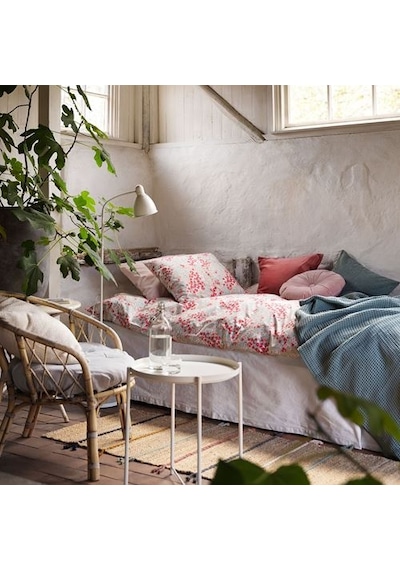 Ikea Raklev El Dokuması Jüt Halı, Natürel-çok Renkli, 70x160 Cm, Dikdörtgen Çok Renkli