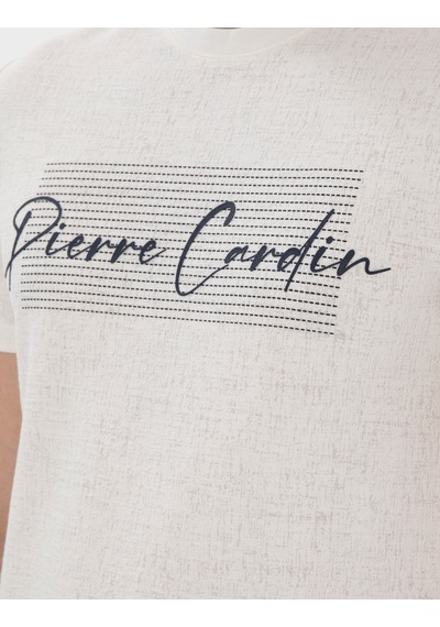 Pierre Cardin Erkek Ekru Tişört 50302567-vr019 Ekru Pierre Cardin Erkek Ekru Tişört 50302567-vr019 Ekru