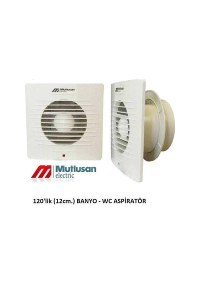 120LİK ASPİRATÖR (BANYO/WC) MUTLUSAN