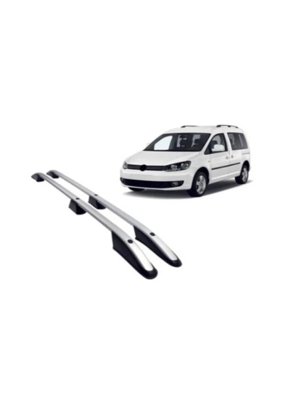 2010-2020 Volkswagen Caddy 2 Port Bagaj Tavan Çıtası Gri