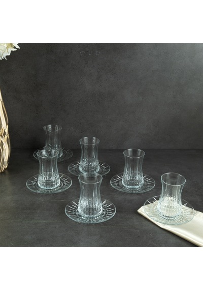 Aryıldız Fiona 12 Parça 6 Kişilik Çay Seti 110 Ml Renkli
