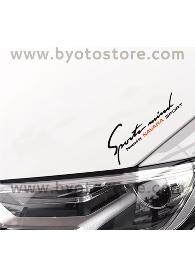 Nissan Navara Için Sports Mind Oto Sticker