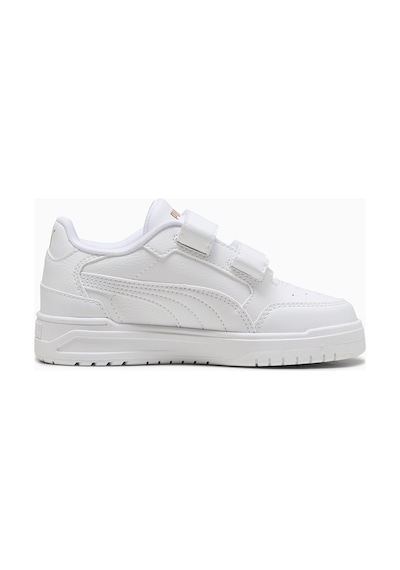 Puma Shuffle Downtown Lo V Çocuk Beyaz Sneaker Beyaz