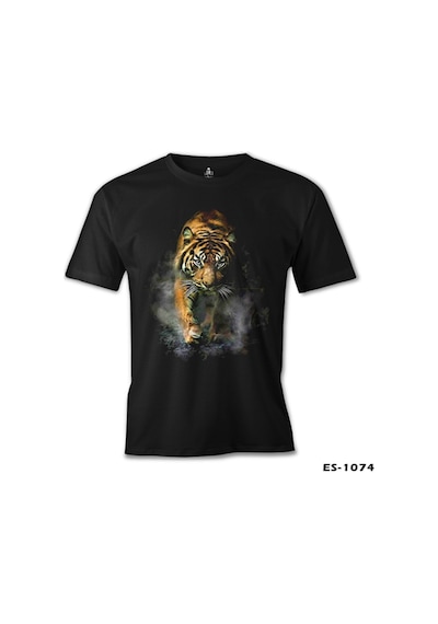 Kaplan 2 Siyah Erkek Tshirt