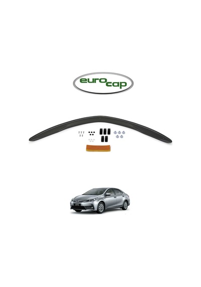Eurocap Toyota Corolla Uyumlu Ön Kaput Maskesi Koruma Rüzgarlığı Deflek N11.22299