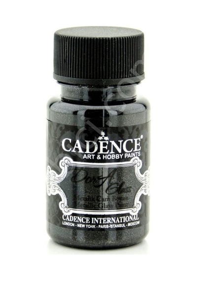 Cadence Dora Glass Cam ve Porselen Boyası - 3131 Siyah