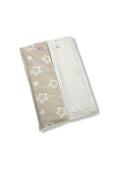 Baby Yıkanabilir Bebek Bezi Cepli Yıldızlı Kapiçino 3Kg-12Kg +1 Numara 7 Katlı Emici Ped 1 Numara