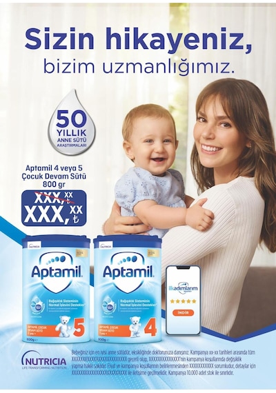 Aptamil 4 Numara 800 G 3'lü Avantaj Paketi