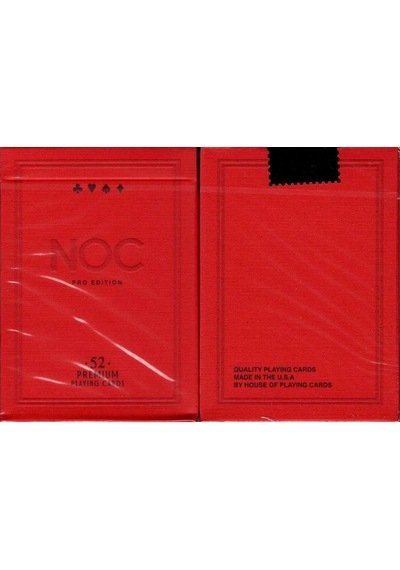 Bicycle Noc Pro Burgundy Red Marked Premium Oyun Kağıdı Kartı İskambil Kartları Destesi