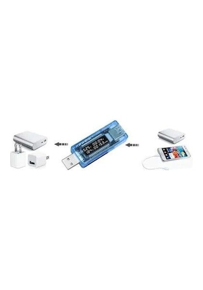 USB Voltmetre - Ampermetre OLED Ekran Şarj Kapasite Test Cihazı