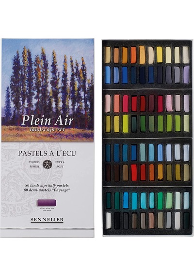 Sennelier Soft Pastel Boya Seti - 80'Li - Yarım Boy