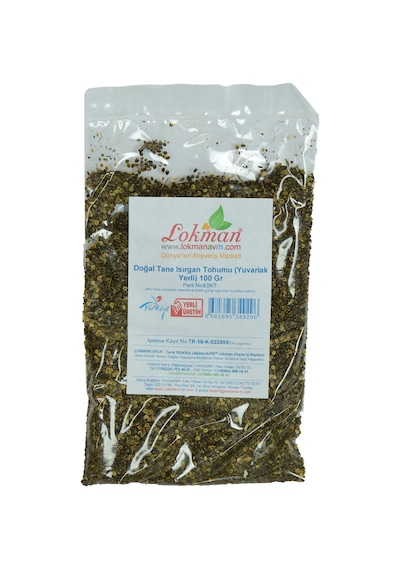 Lokman Avm Isırgan Tohumu Tane Doğal Yuvarlak Yerli 100 G