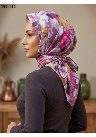 Rozella Eşarp Rozella Soft Pamuk Eşarp 291-112 Çok Renkli