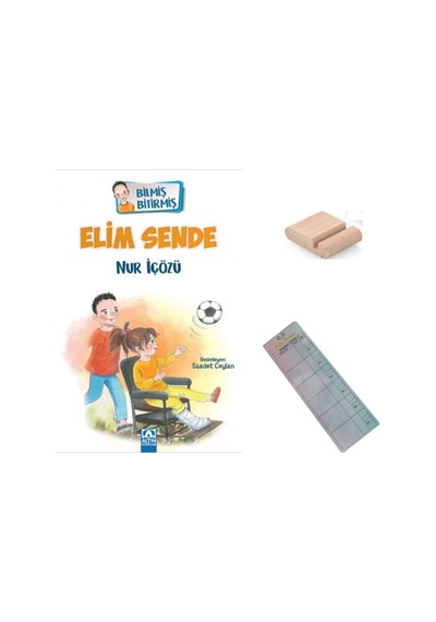 Elim Sende / Bilmiş Bitirmiş / Nur İçözü / 2. Sınıf / 6-7 Yaş Hikaye +tablet Tutucu