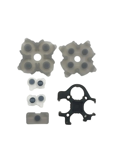 Ps5 Versiyon 3 Kol Lastik Takımı İç Silikon Lastiği Playstation 5 V3 Kol Tamiri Rubber Pad Beyaz