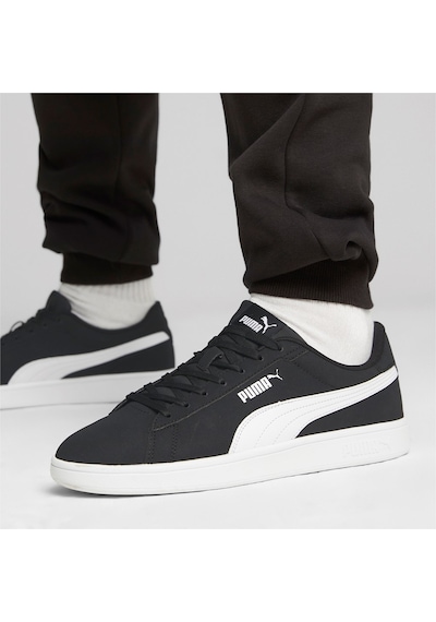 Puma Smash 3.0 Buck Unısex Spor Ayakkabı 39233601 39233601 Siy Siyah