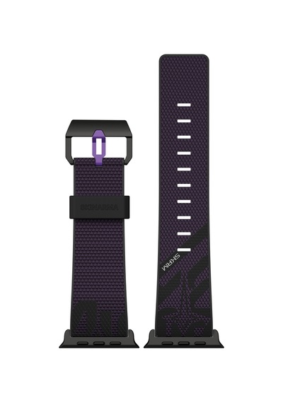 Watch Ultra 49mm Uyumlu Skinarma Phantom Serisi Silikon Kordon Mor