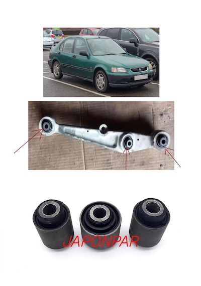 3 Adet Honda Euro Civic Arka Salıncak Burcu 1 Salıncak İçin