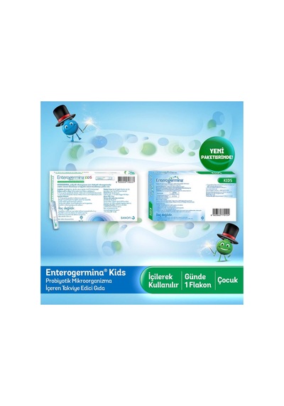 Enterogermina Kids 5 Ml 20 Flakon 3 Adet