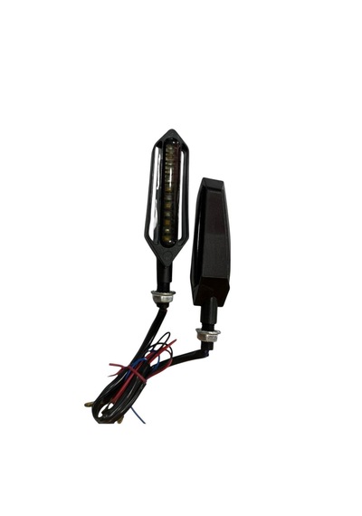 Universal Motosiklet Kayarlı Sinyal Sarı Renk