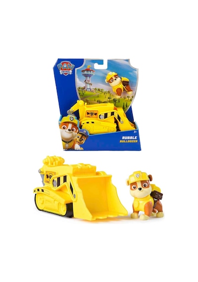 Paw Patrol Figür Ve Görev Aracı Rubble