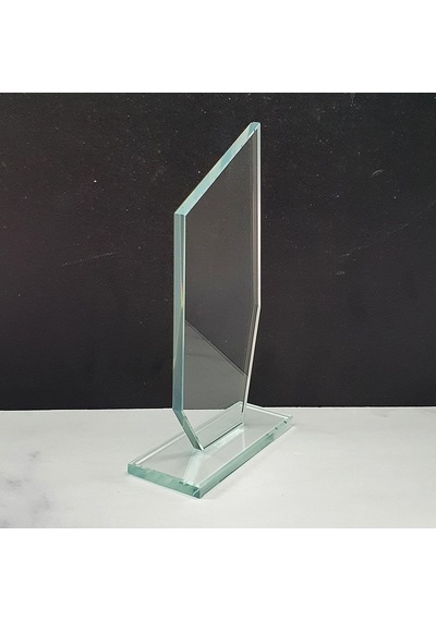 Decorita Plaket | Kristal Cam Plaket|Şekil-2|Baskısız|10'lu Takım