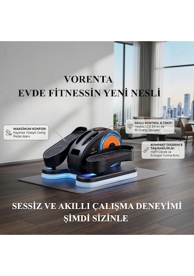 Activesit Rb-eb021 Egzersiz Eliptik Kondisyon Bisikleti,kumandalı El Ayak Ve Kas Çalıştırma Aleti