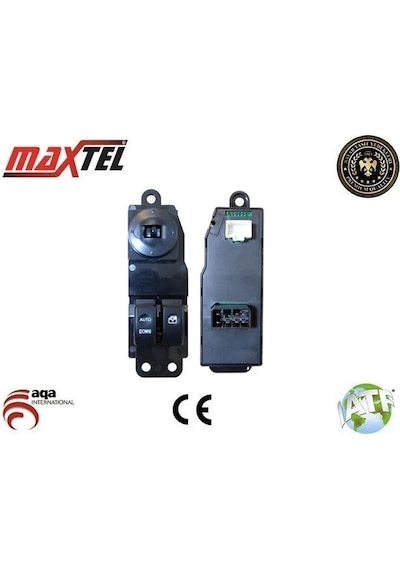 Cam Kaldırma Anahtarı Ön Sol Hyundaı H1 A1 97- Hyundaı Starex A1 97- 19 Fiş 1