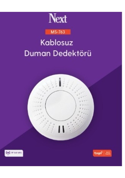 Next Ms-763 Kablosuz Alarm - Duman Dedektörü