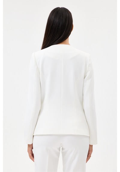 Velnara Moda Kırık Beyaz Klasik Kadın Takım Elbise-sıfır Yaka Ceket & Cepli Dar Paça Pantolon Kırık Beyaz - 927027358 Kırık Beyaz Velnara Moda Kırık Beyaz Klasik Kadın Takım Elbise-sıfır Yaka Ceket & Cepli Dar Paça Pantolon Kırık Beyaz - 927027358 Kırık Beyaz