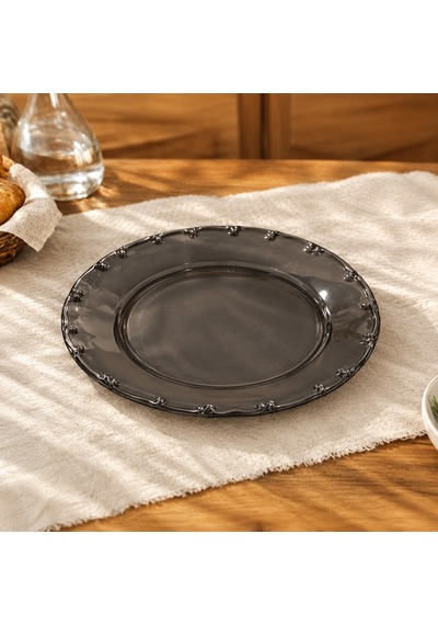 Marianna Liana 25 Cm Servis Tabak - Gri