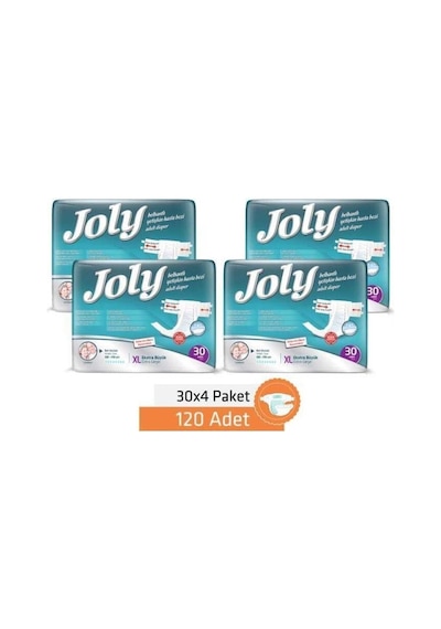 Hasta Bezi Bel Bantlı Xl 30'lu - 4 Paket Tek Ebat