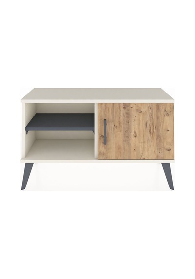 Arges Şifonyer 2 Raflı Tek Kapaklı 88x30x48 Aytaşı-çam/antrasit Çam/antrasit Arges Şifonyer 2 Raflı Tek Kapaklı 88x30x48 Aytaşı-çam/antrasit Çam/antrasit