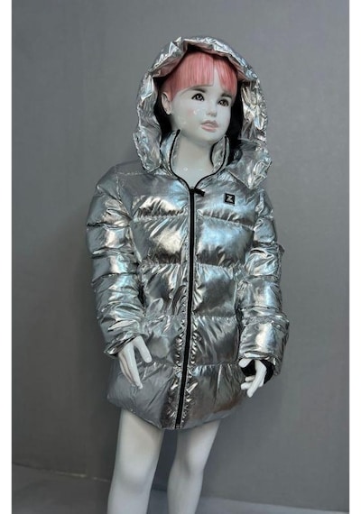 MODAVALS SU GEÇİRMEZ KAPİTONE UNISEX GARSON BOY ÇOCUK MONT - GRİ