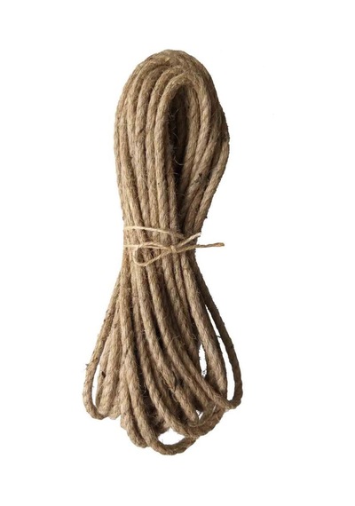 Angel Çanta Aksesuar 4 Mm 10 Metre Jüt Halat