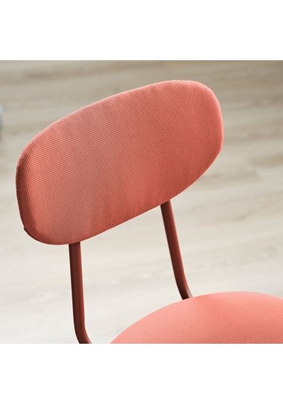 Ikea Sandsberg Döşemeli Sandalye, Kırmızı-kahverengi-remmarn Kırmızı-kahverengi