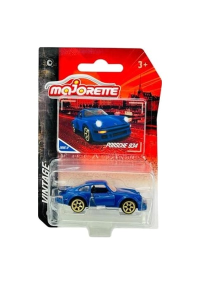 Majorette Vintage Metal Diecast Mavi Porsche 934