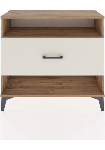 Arges Şifonyer Tek Raflı Tek Çekmeceli 88x30x80 Çam-aytaşı Atlas Çam