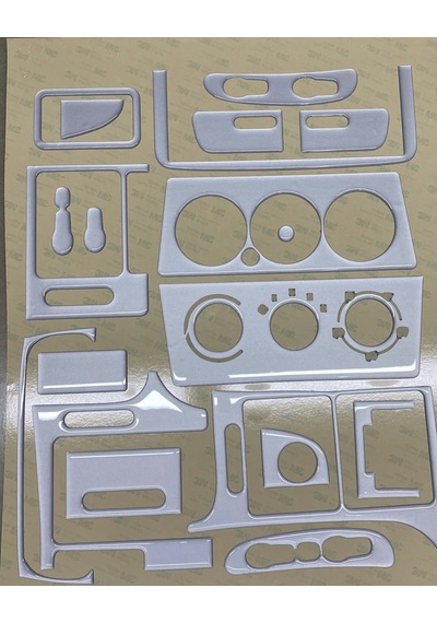 Opel Vectra B Full Set Maun Kaplama Seti Gümüş Gri Renk