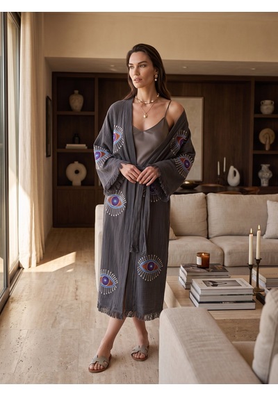 Brandsmiths Anthracite Visionguard Kimono Sarı