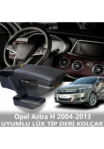 Opel Astra H 2004-2013 Uyumlu Premium Deri Kol Dayama Kolçak Lüx Tip